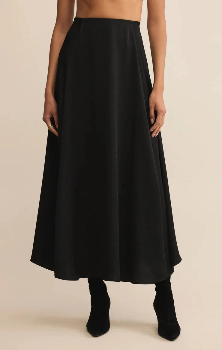NORTHPOINTE SATIN MIDI SKIRT SKIRT Z SUPPLY 