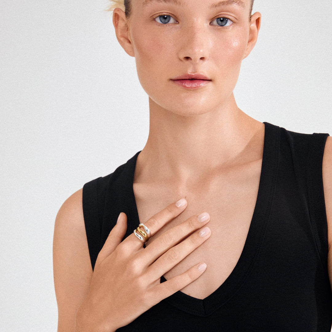 NOVA RING SET Jewelry PILGRIM 
