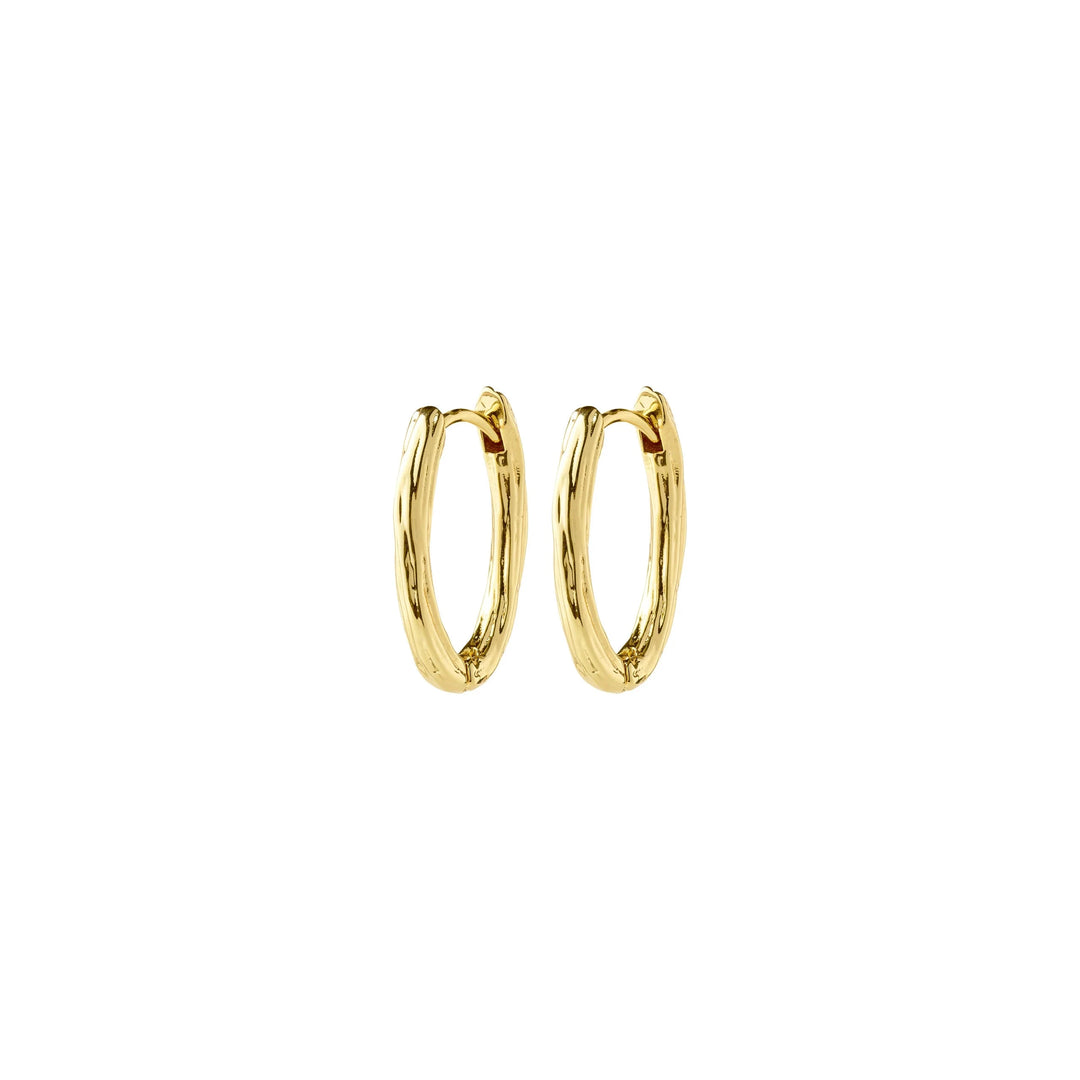 NOW HOOPS Jewelry PILGRIM GOLD PLATED 