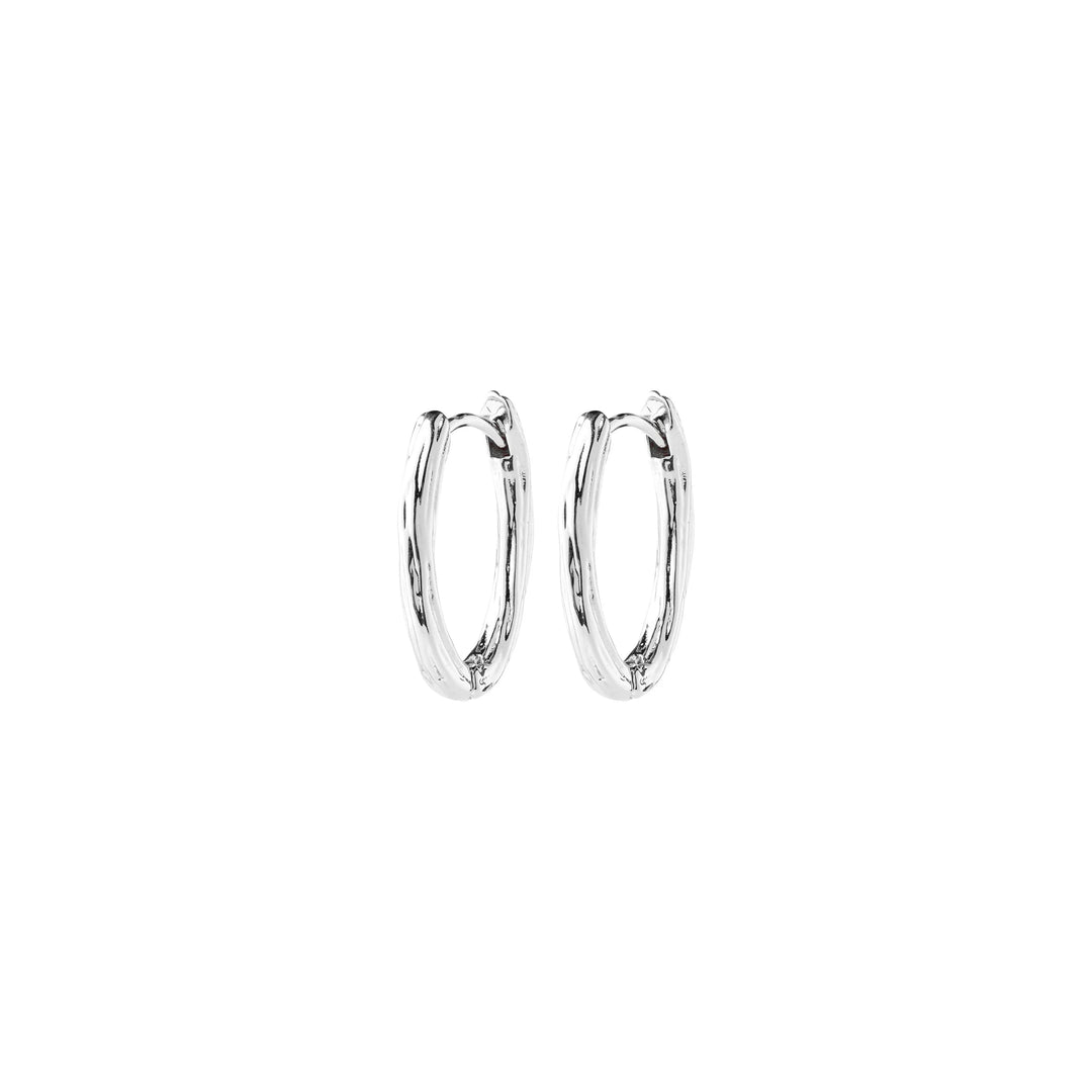 NOW HOOPS Jewelry PILGRIM SILVER PLATED 