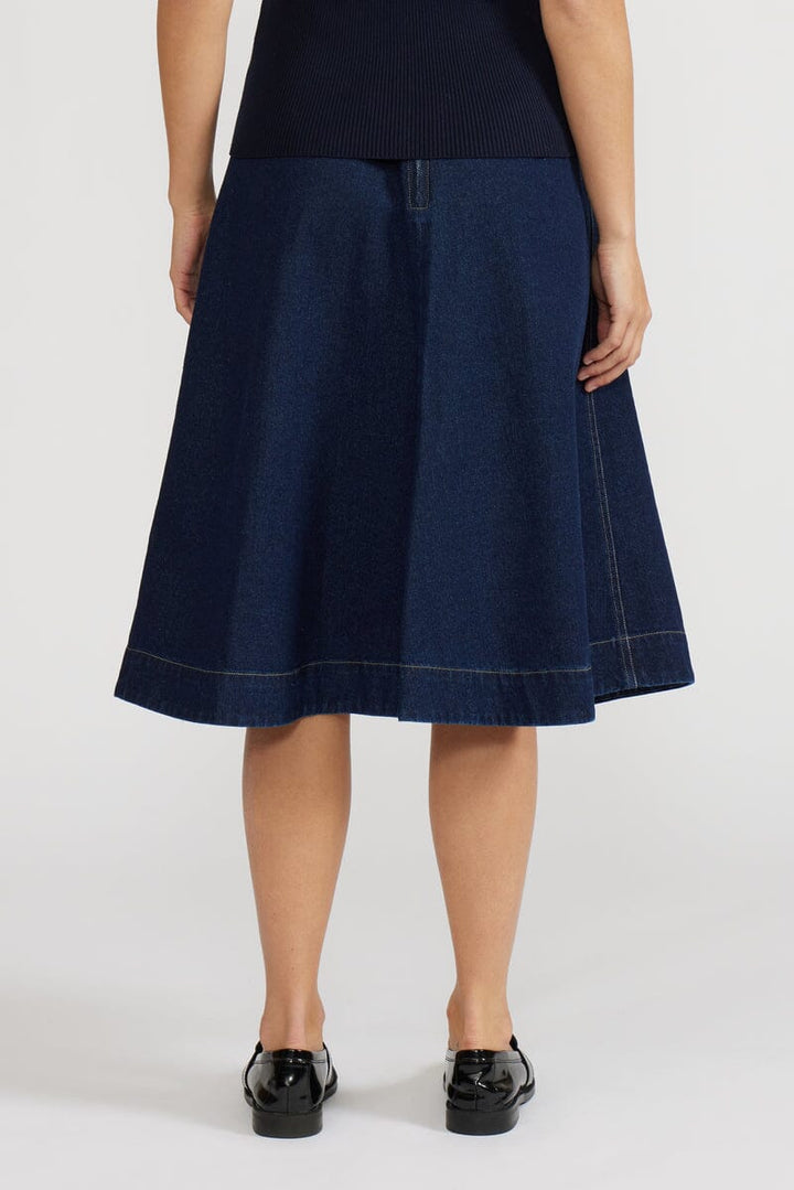 NULA DENIM SKIRT SKIRT LUCY PARIS 