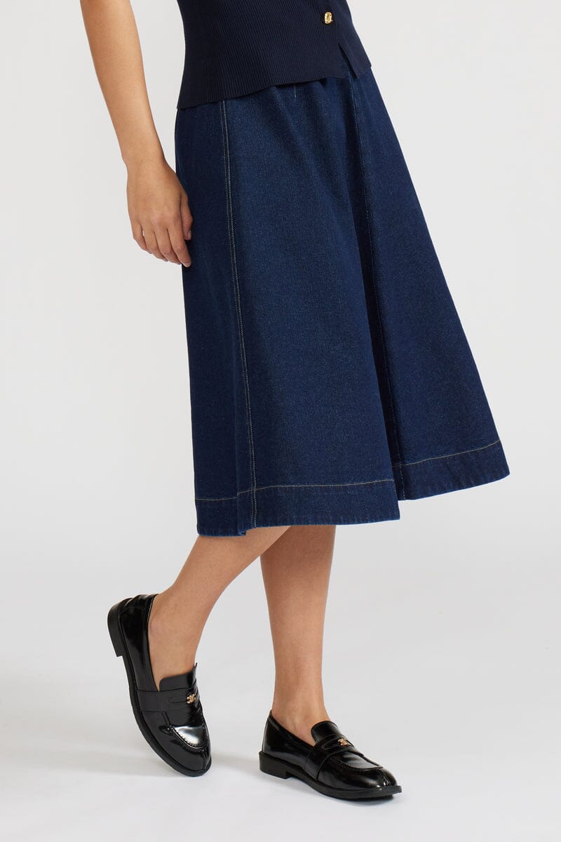 NULA DENIM SKIRT SKIRT LUCY PARIS 