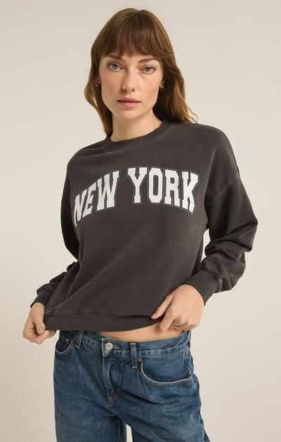 NY STATE SWEATSHIRT SWEATER Z SUPPLY 