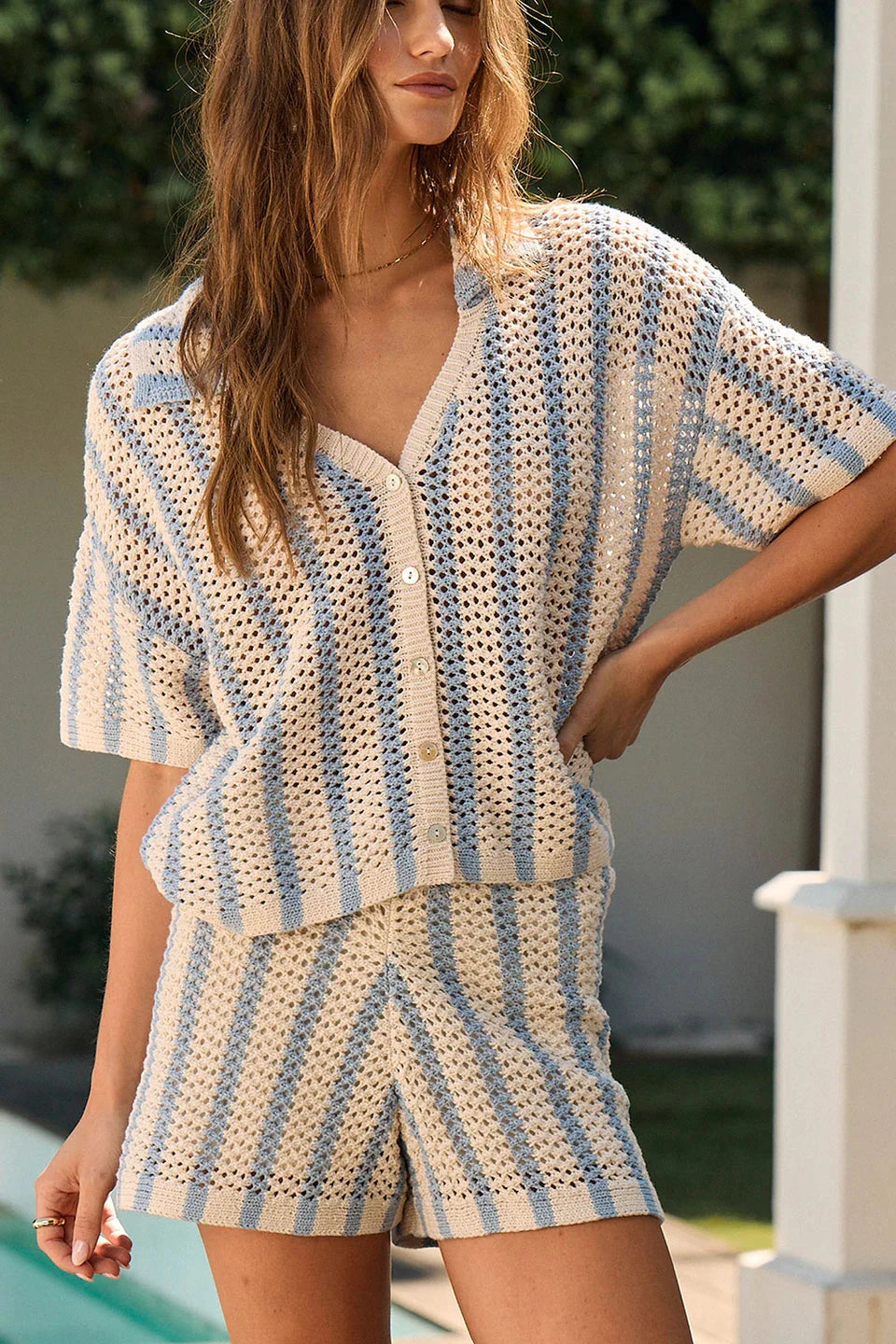 NYREE TOP TOP SALTWATER LUXE 