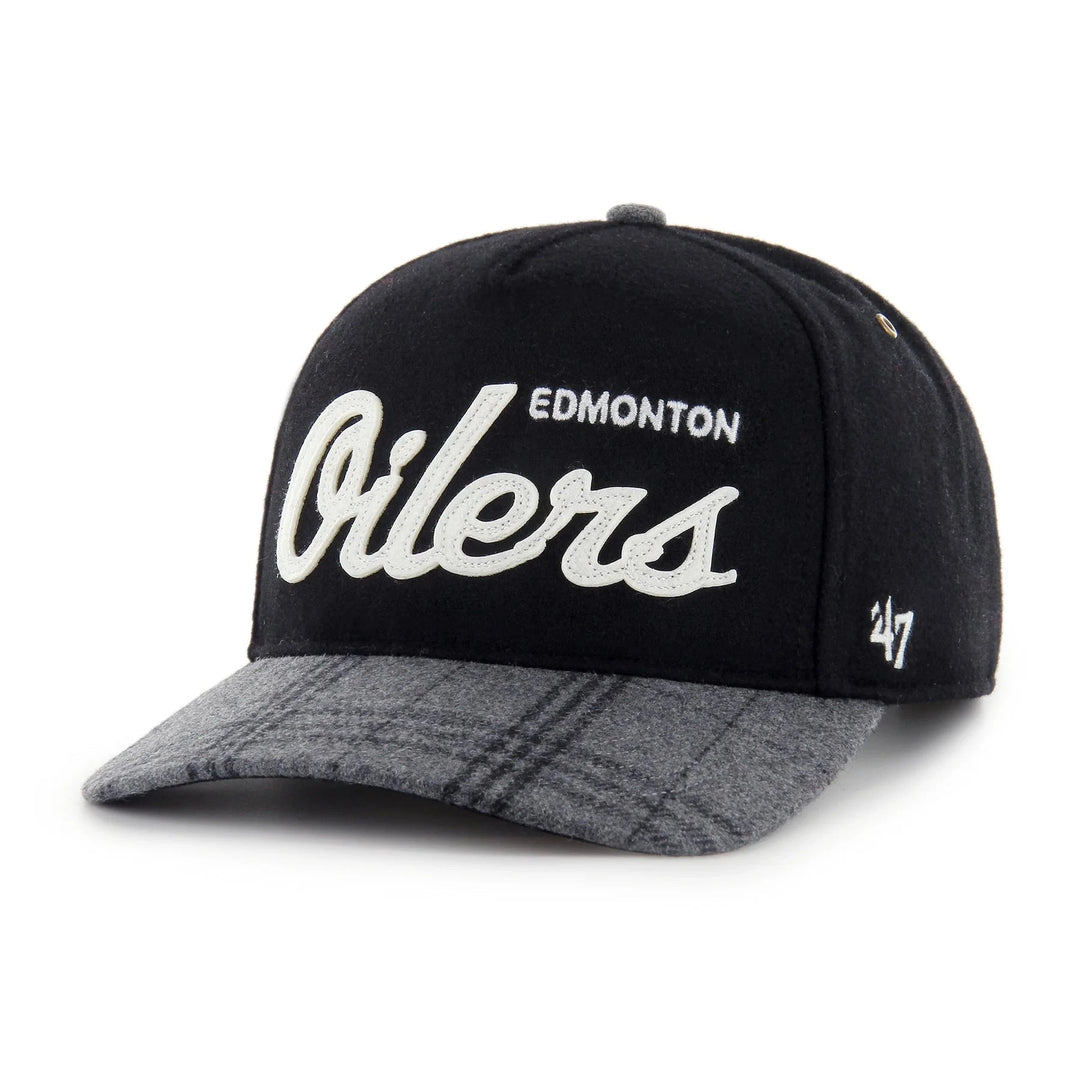 OILERS PLAID HITCH Hat Forty Seven 