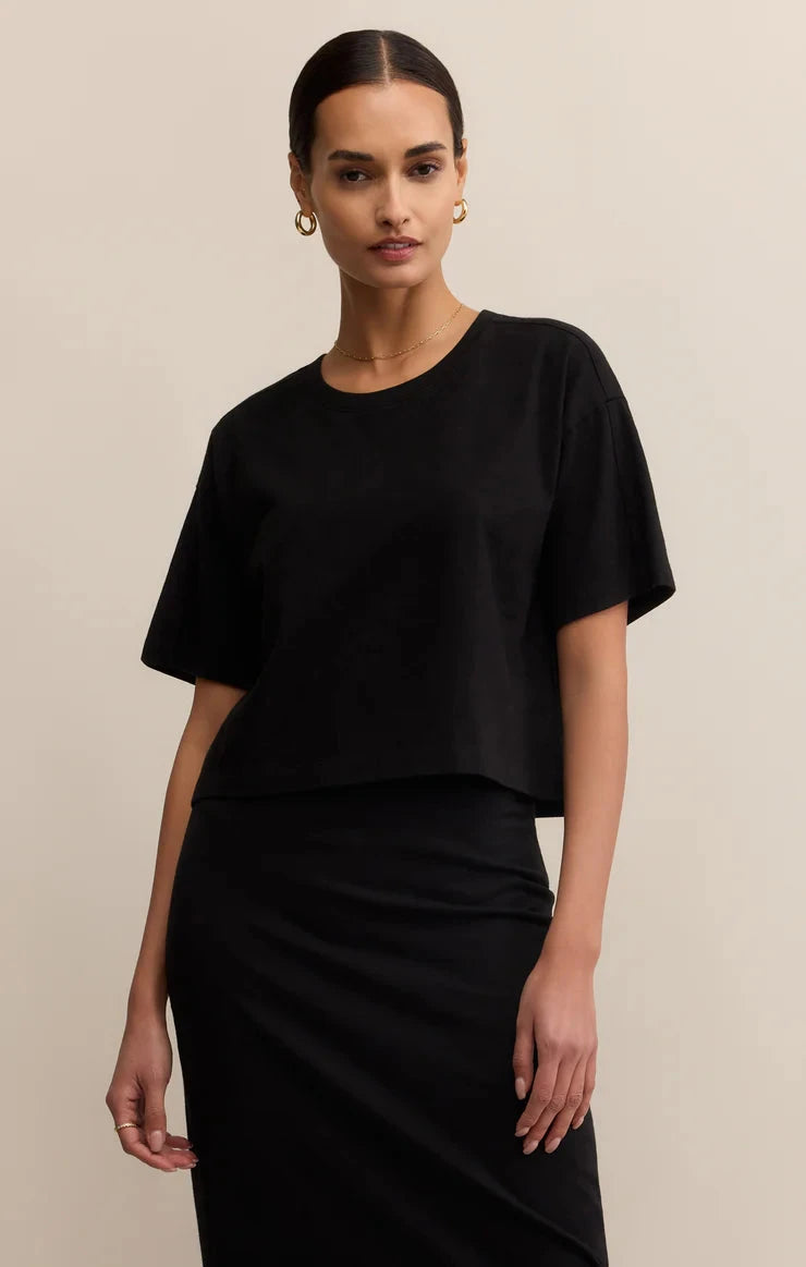ON THE GO COTTON JERSEY TEE T-Shirt Z SUPPLY 