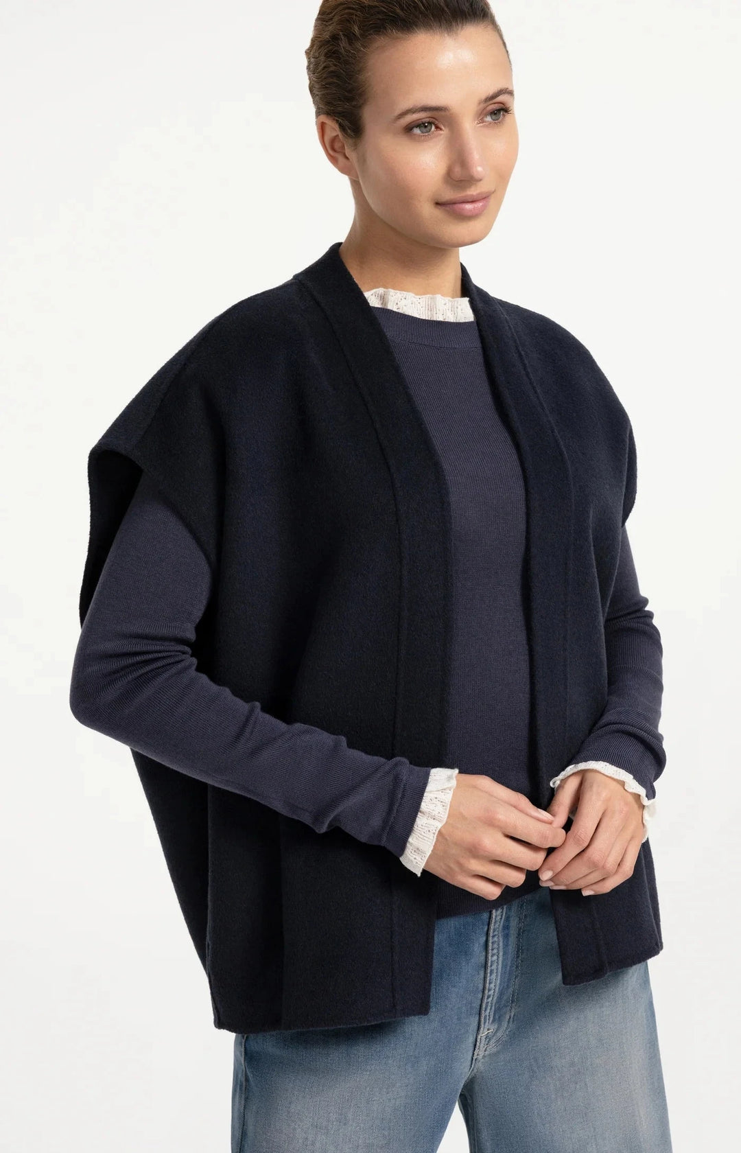 OVERSIZED BODYWARMER SWEATER YAYA 