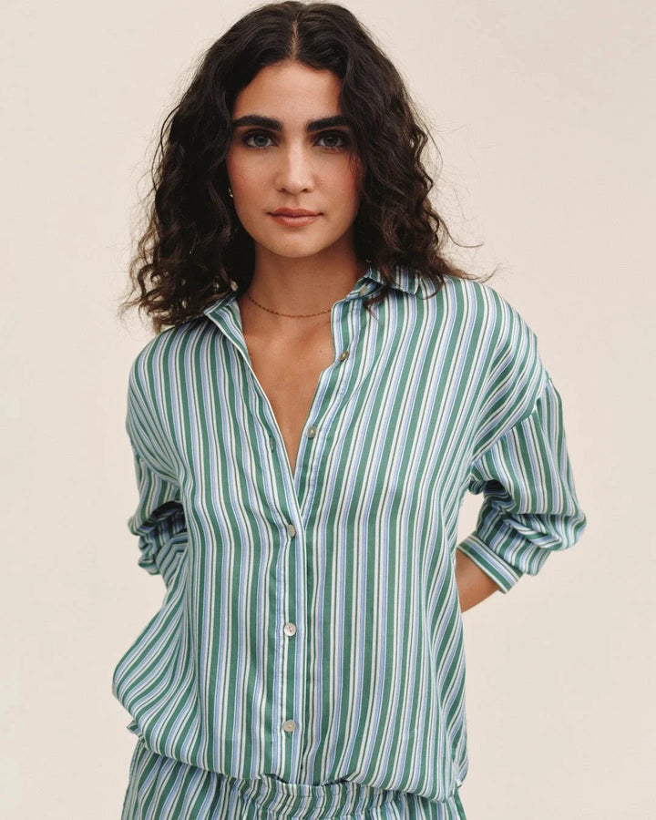 OVERSIZED BUTTON DOWN Tank BELLA DAHL 