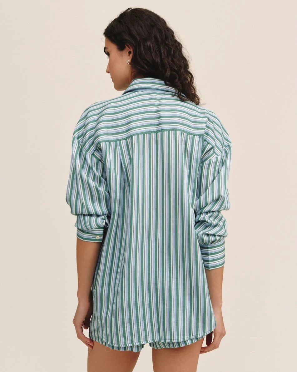 OVERSIZED BUTTON DOWN Tank BELLA DAHL 