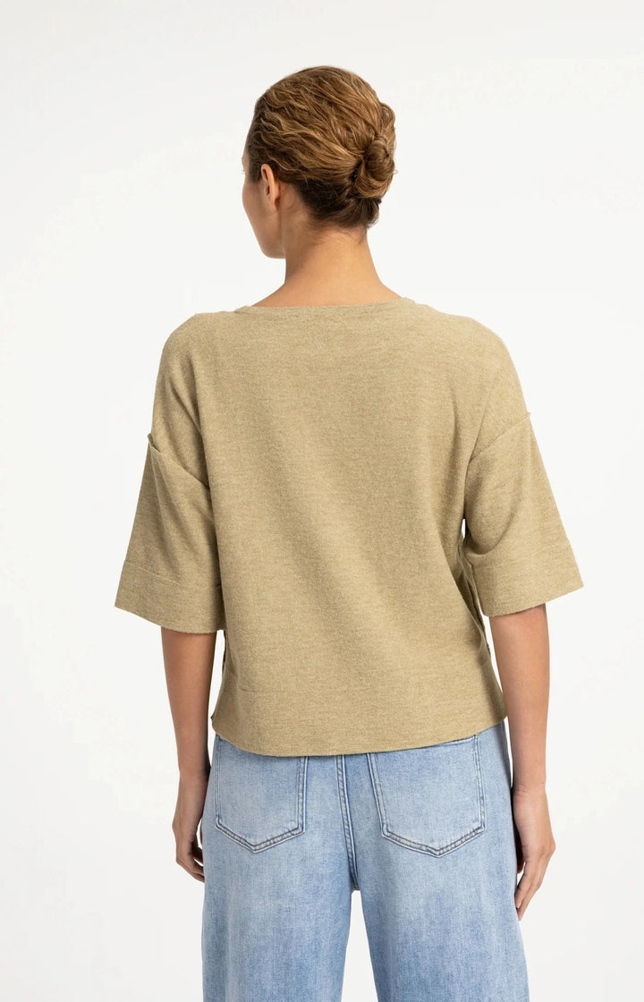 OVERSIZED KNIT TSHIRT TOP YAYA 