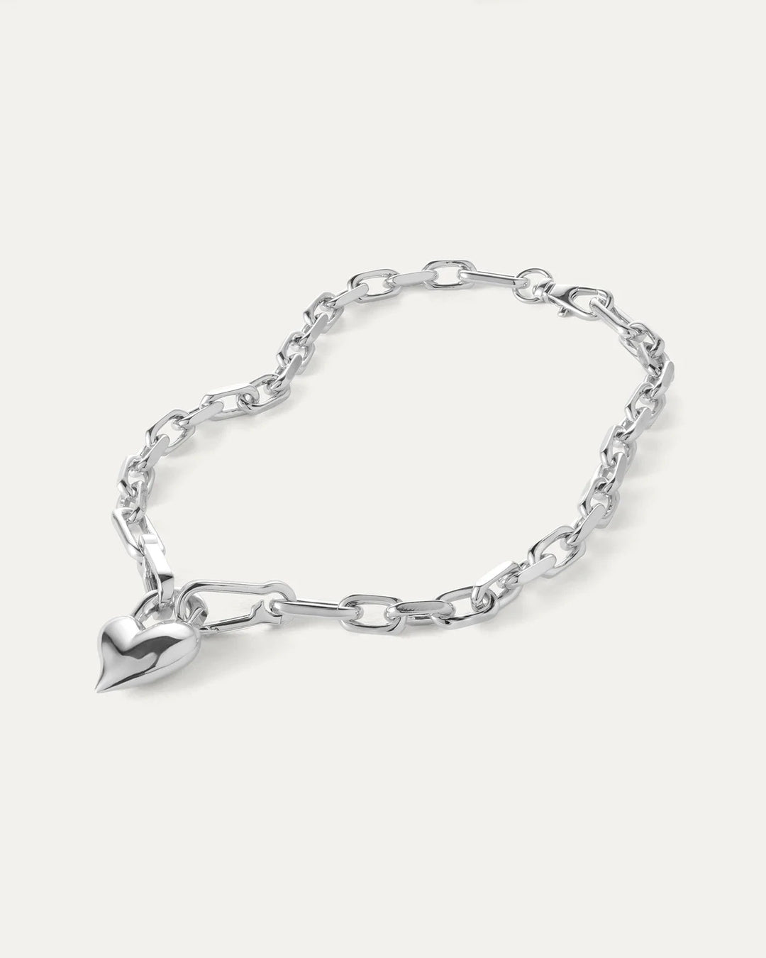 PADLOCK HEART NECKLACE Jewelry JENNY BIRD 