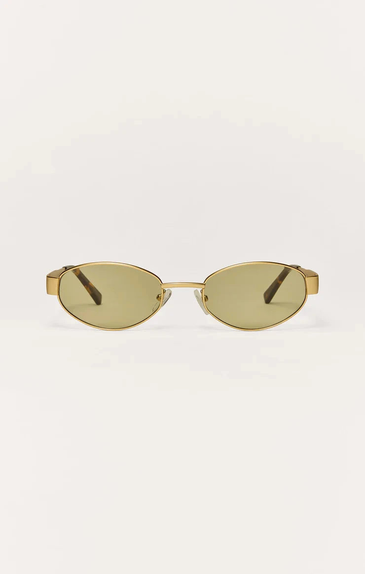 PALISADES SUNGLASSES Jewelry Z SUPPLY GOLD KHAKI 