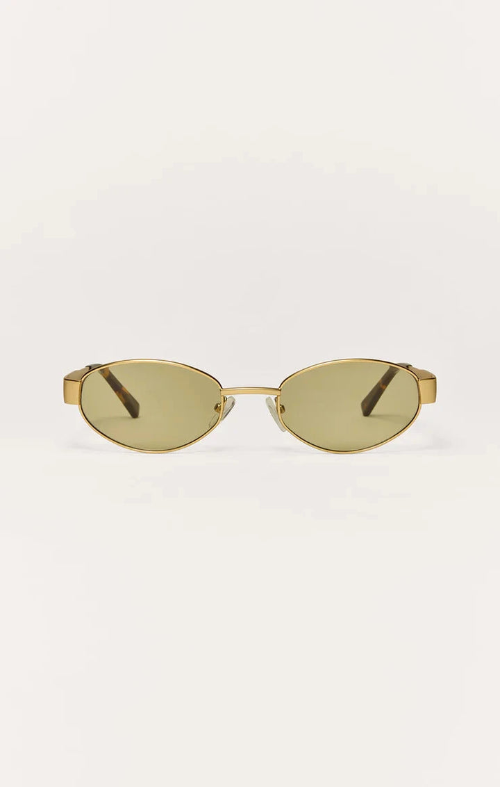 PALISADES SUNGLASSES Jewelry Z SUPPLY GOLD KHAKI 