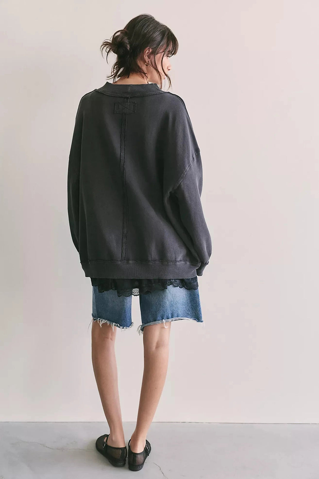 PALM SPRINGS GRAPHIC TURTLENECK PULLOVER SWEATER Free People 