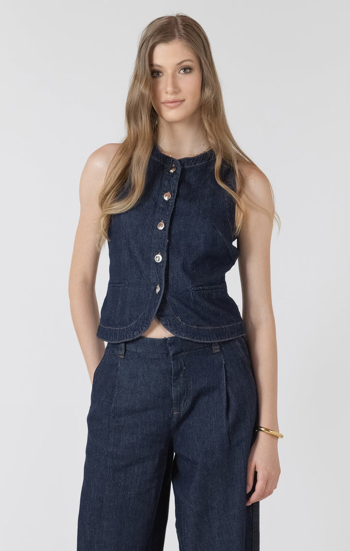 PALMER VEST TOP BLACK TAPE 