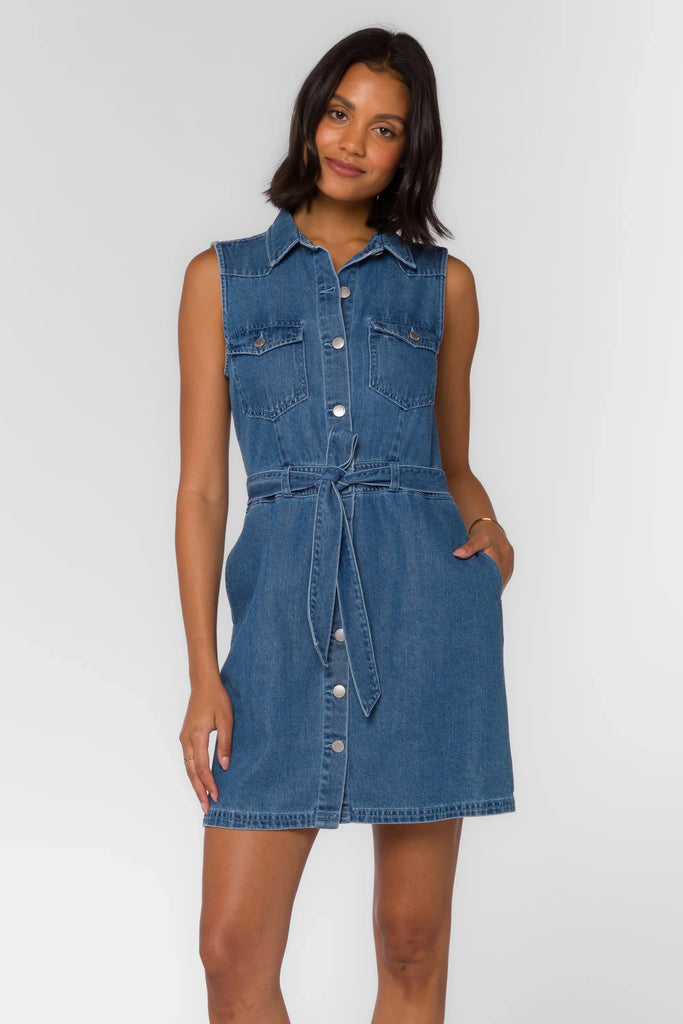 Velvet Heart Palmira Denim Dress