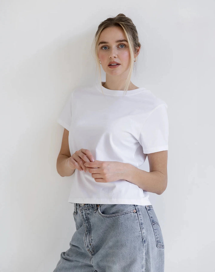 PARIS TEE T-Shirt BRUNETTE THE LABEL 