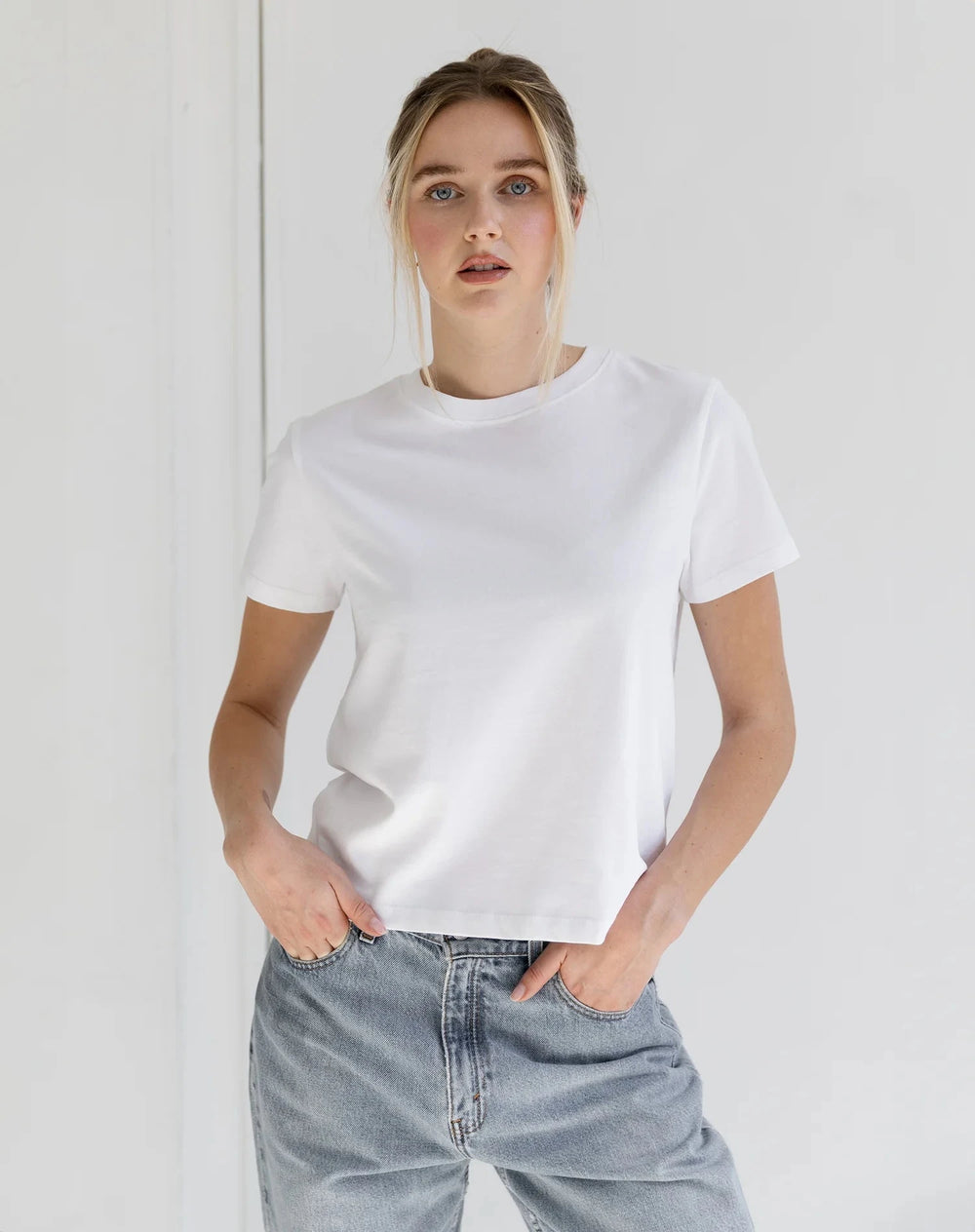 PARIS TEE T-Shirt BRUNETTE THE LABEL XS/S WHITE 