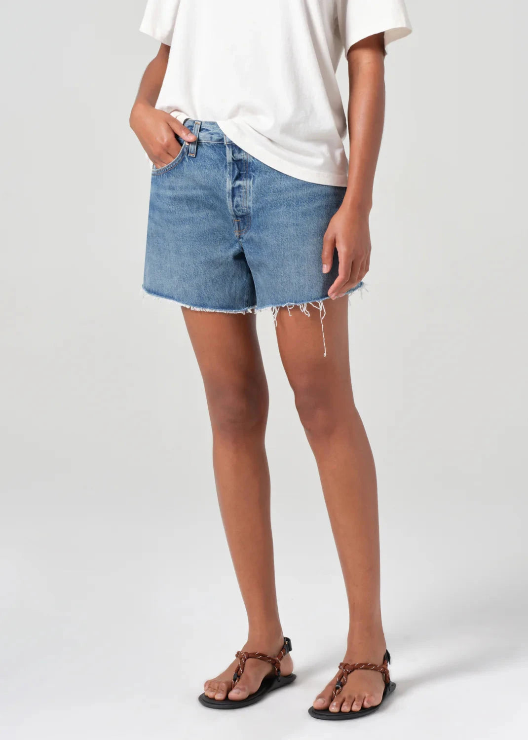 PARKER LONG SHORT - RUIN SHORTS AGOLDE 