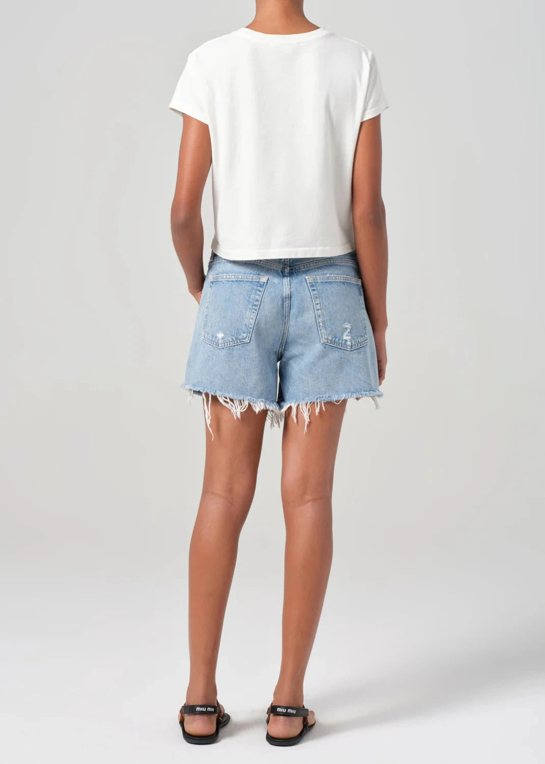 PARKER LONG SHORT - SWAPMEET DENIM AGOLDE 