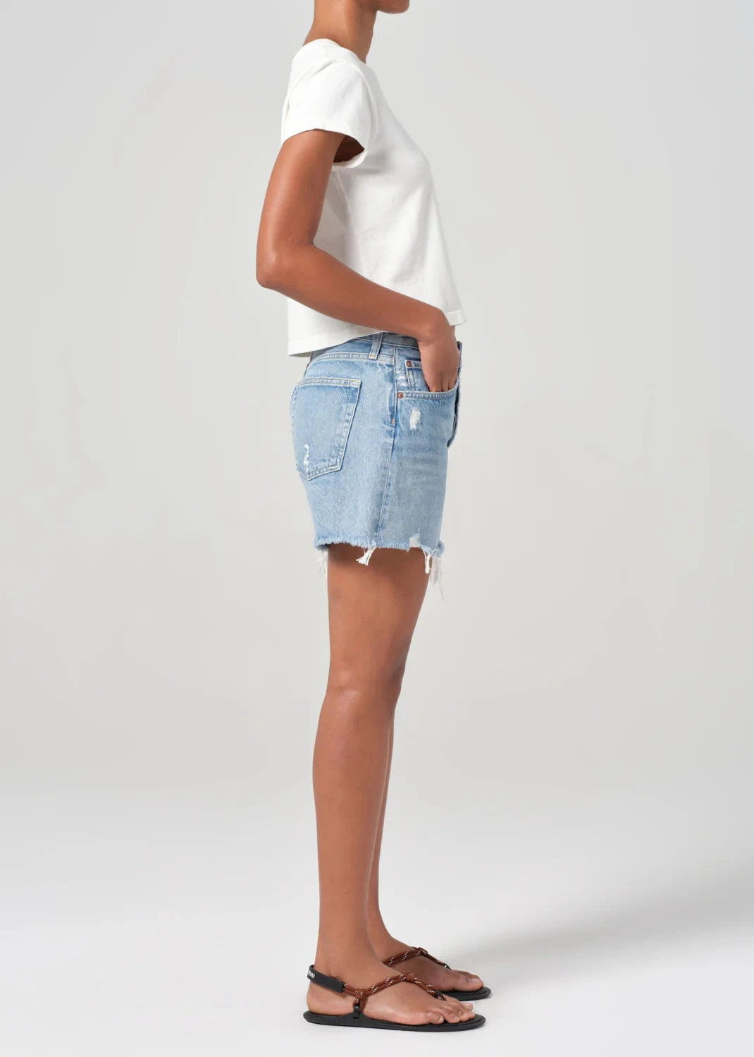 PARKER LONG SHORT - SWAPMEET DENIM AGOLDE 