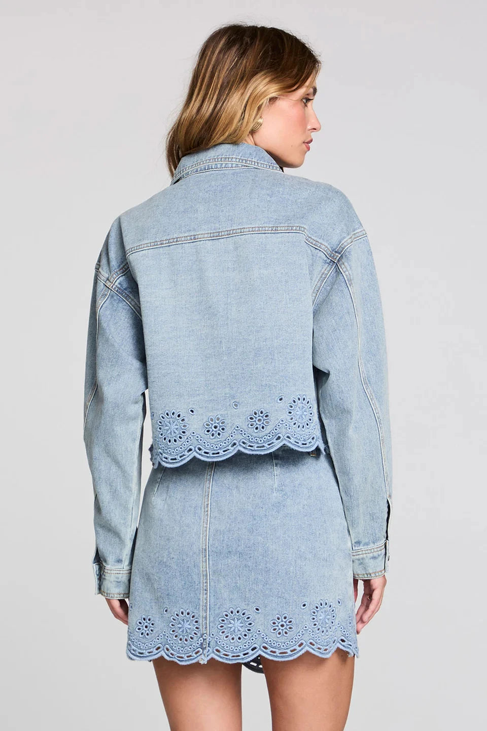 PERRIN DENIM JACKET JACKET SALTWATER LUXE 
