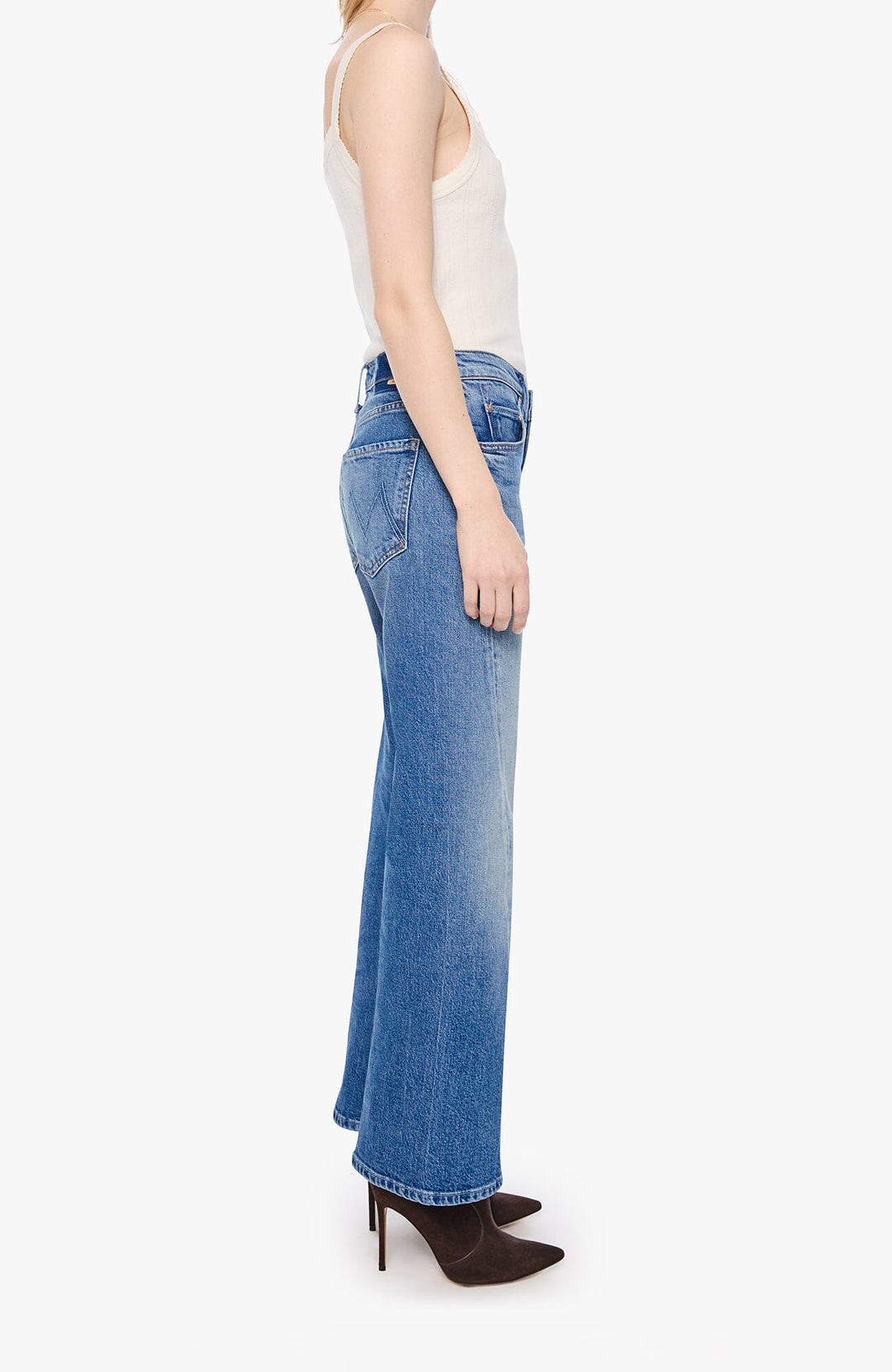 PETITE * THE LIL BOOKIE TWIST SKIMP - JUST AN ANIMAL DENIM Mother 