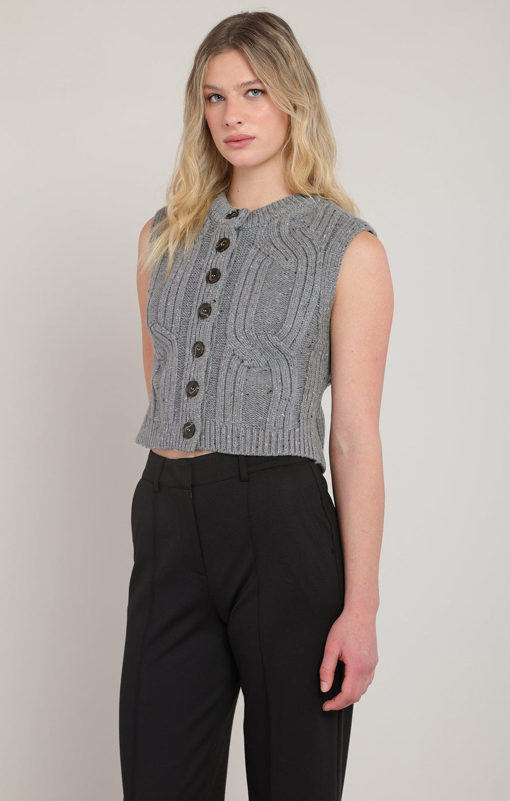PEYTON SWEATER VEST SWEATER DEX 