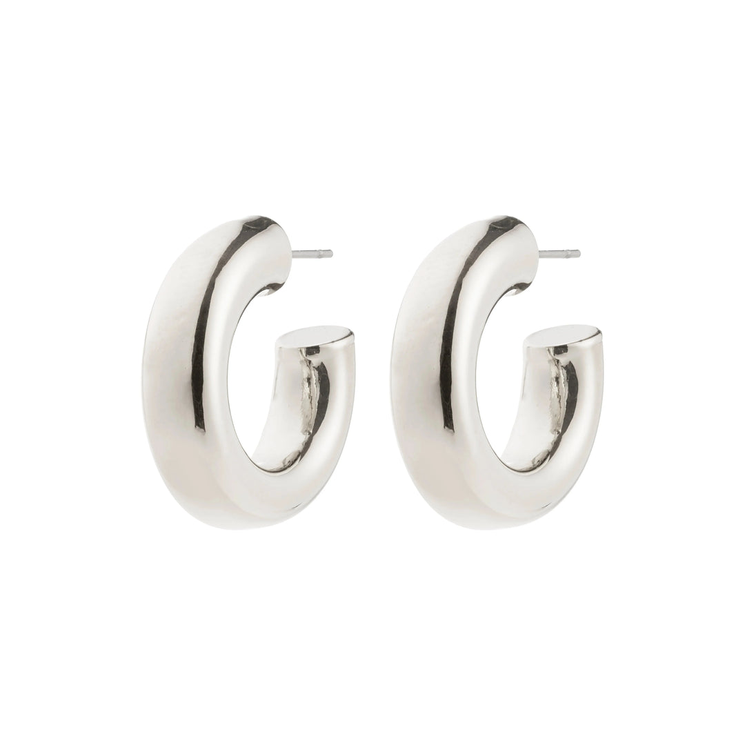 PHASE HOOPS Jewelry PILGRIM SILVER PLATED 