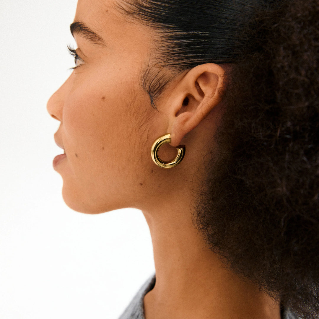 PHASE LARGE HOOPS Jewelry PILGRIM 