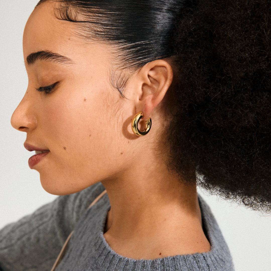 PHASE LARGE HOOPS Jewelry PILGRIM 