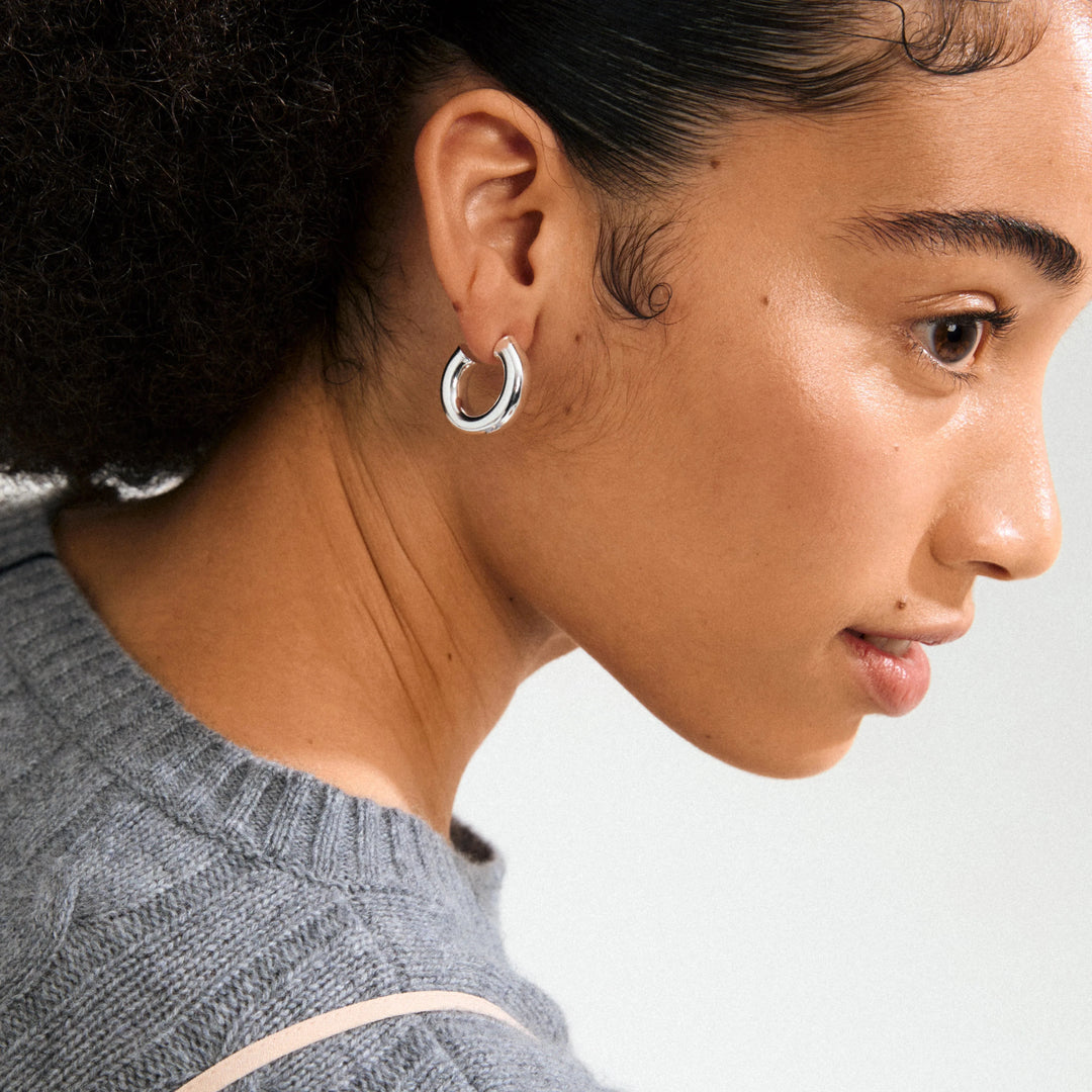 PHASE LARGE HOOPS Jewelry PILGRIM 