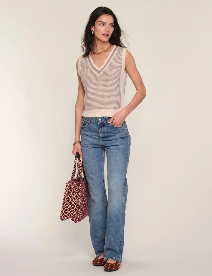 PHOEBE VEST TOP HEARTLOOM 