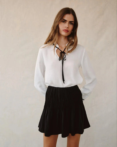 PINTUCK MINI SKIRT SKIRT BELLA DAHL 