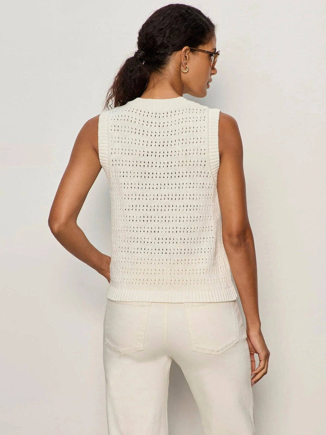 POINTELLE SHELL TOP SANCTUARY 