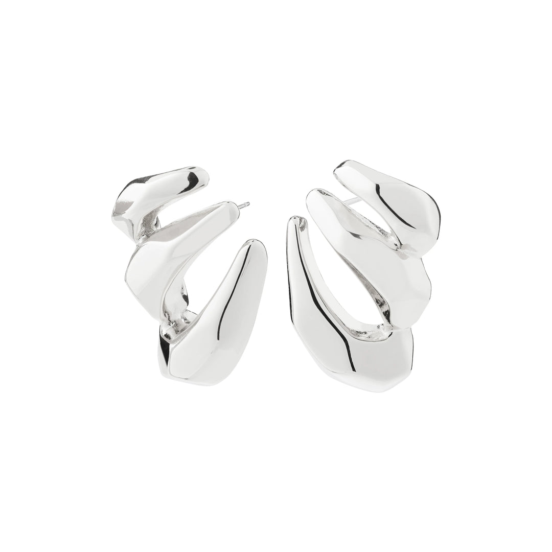PRESENCE EARRINGS 320 PILGRIM SILVER PLATED 