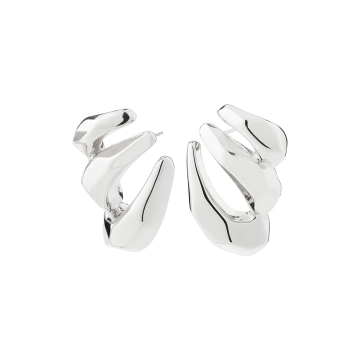 PRESENCE EARRINGS 320 PILGRIM SILVER PLATED 