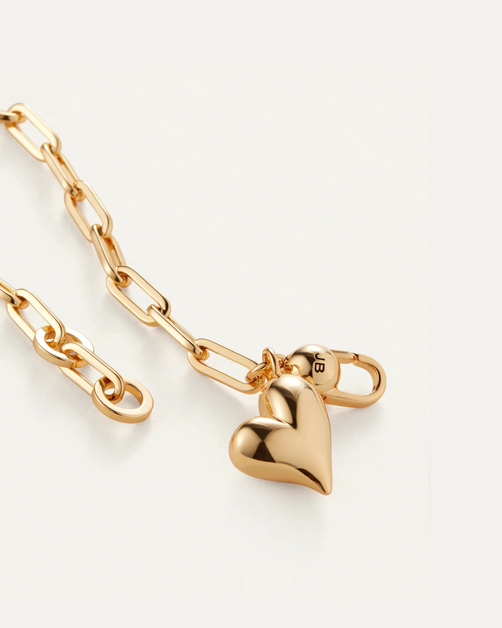 PUFFY HEART BRACELET Jewelry JENNY BIRD 
