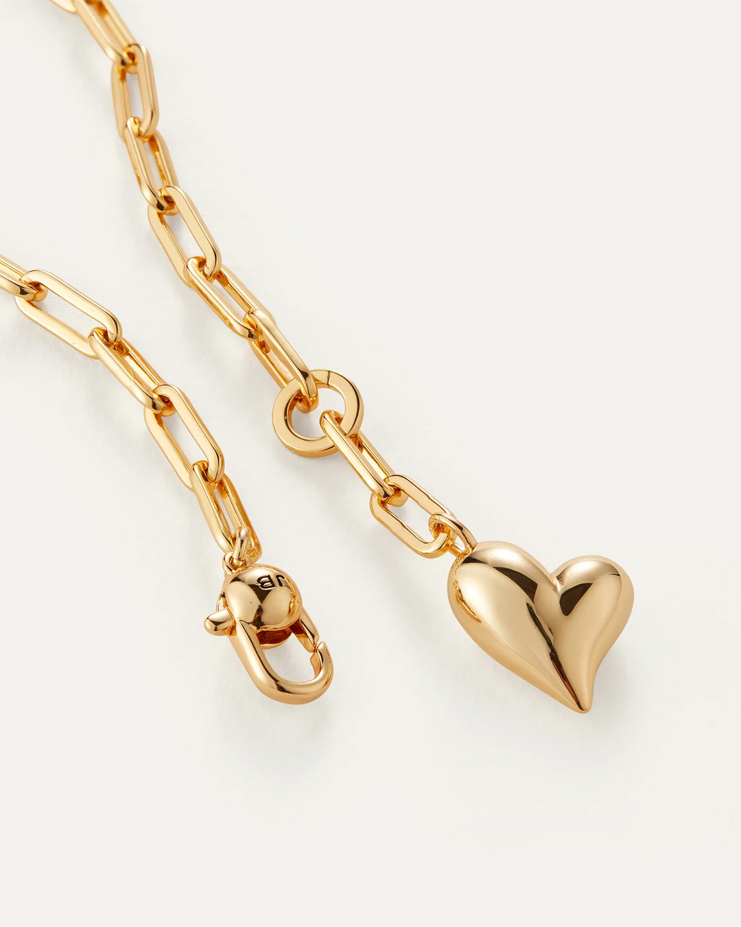 PUFFY HEART NECKLACE Jewelry JENNY BIRD 