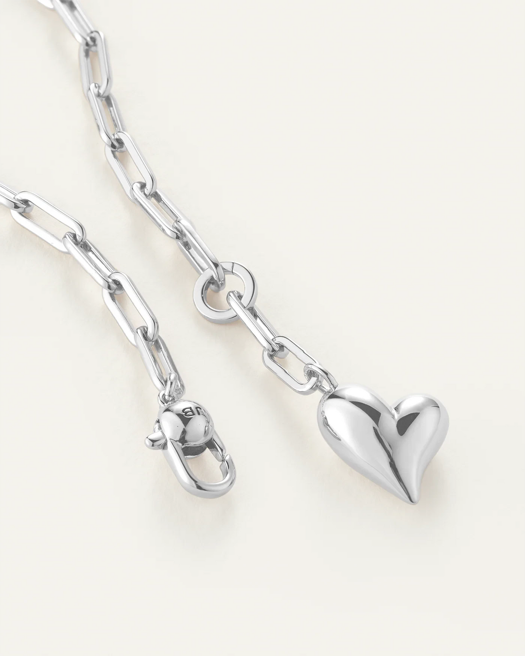 PUFFY HEART NECKLACE Jewelry JENNY BIRD 