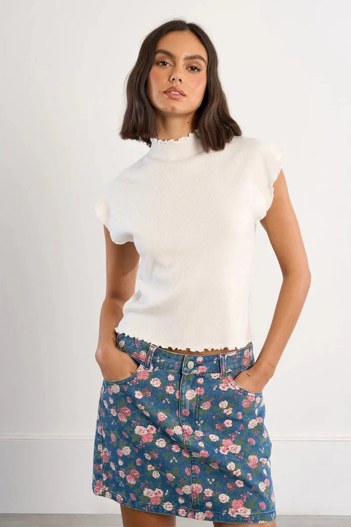 RAMI TOP TOP MOLLY BRACKEN XS WHITE 