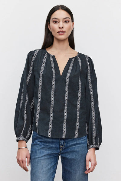 RAYLEE TOP blouse VELVET 