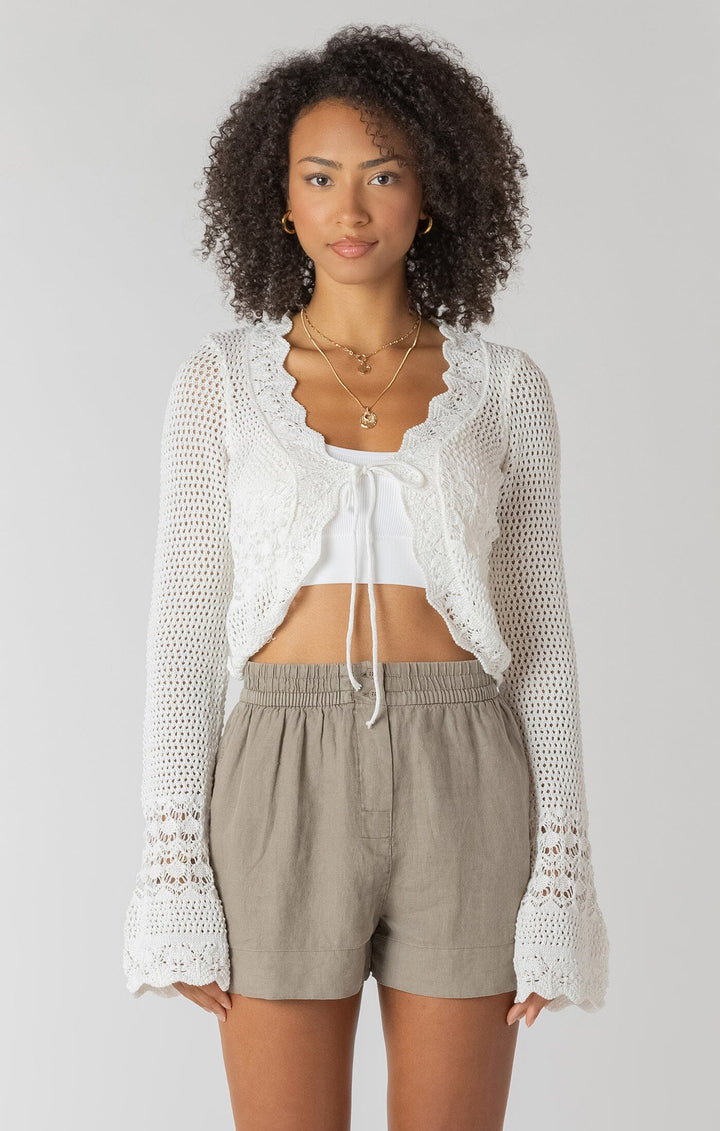 REECE CARDIGAN Cardigan DEX XS CREAM 