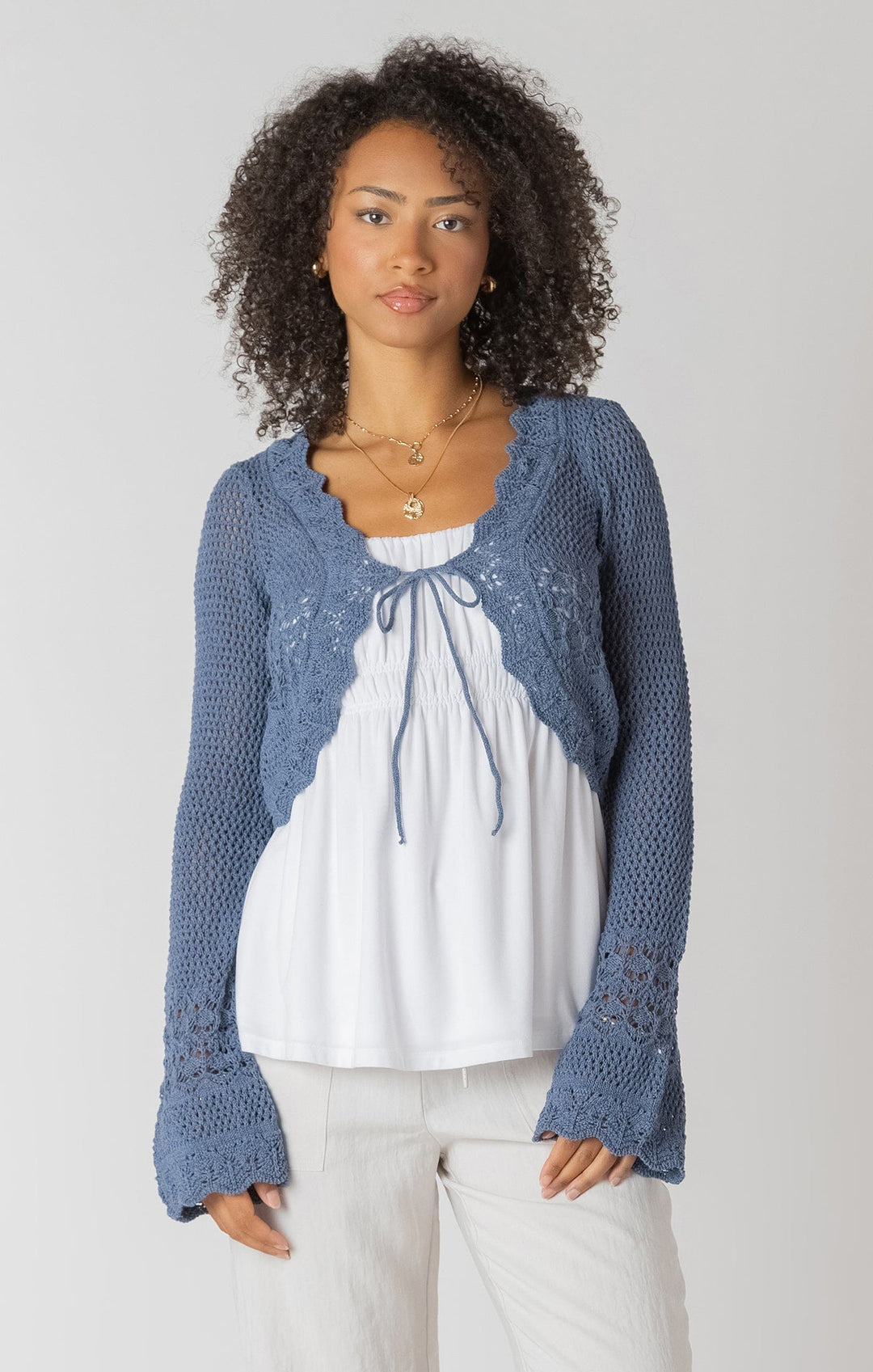 REECE CARDIGAN Cardigan DEX XS INDIGO 