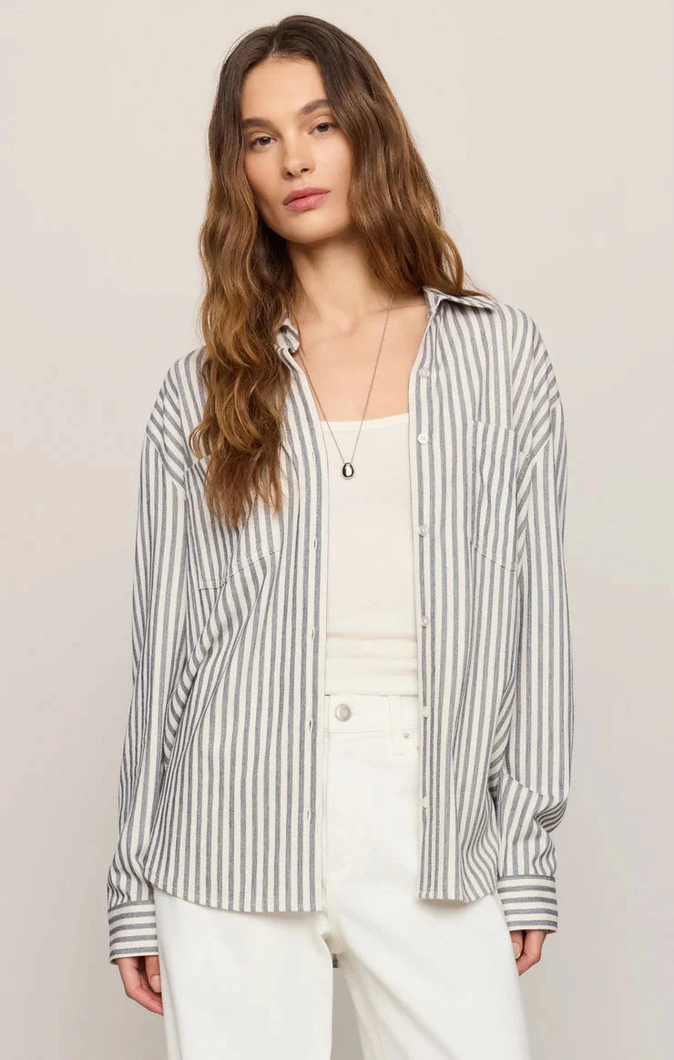 REESE STRIPED TOP TOP Z SUPPLY 