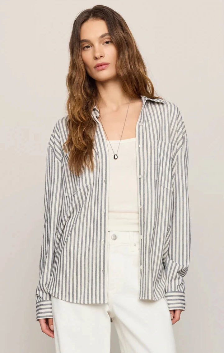 REESE STRIPED TOP TOP Z SUPPLY 