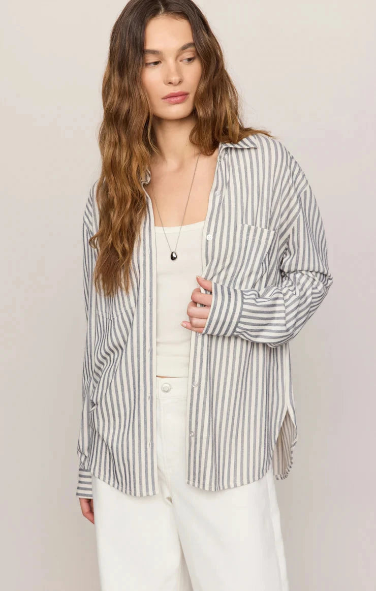 REESE STRIPED TOP TOP Z SUPPLY 