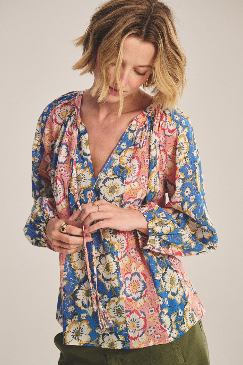 REESE TOP blouse VELVET 