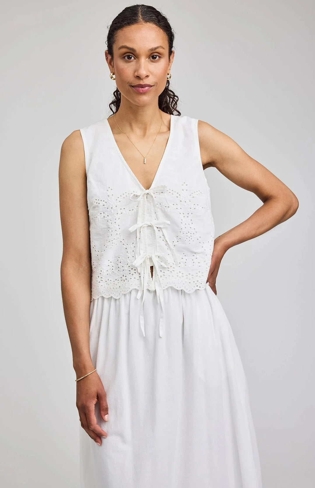 RHEA TOP Tank Top GENTLE FAWN 