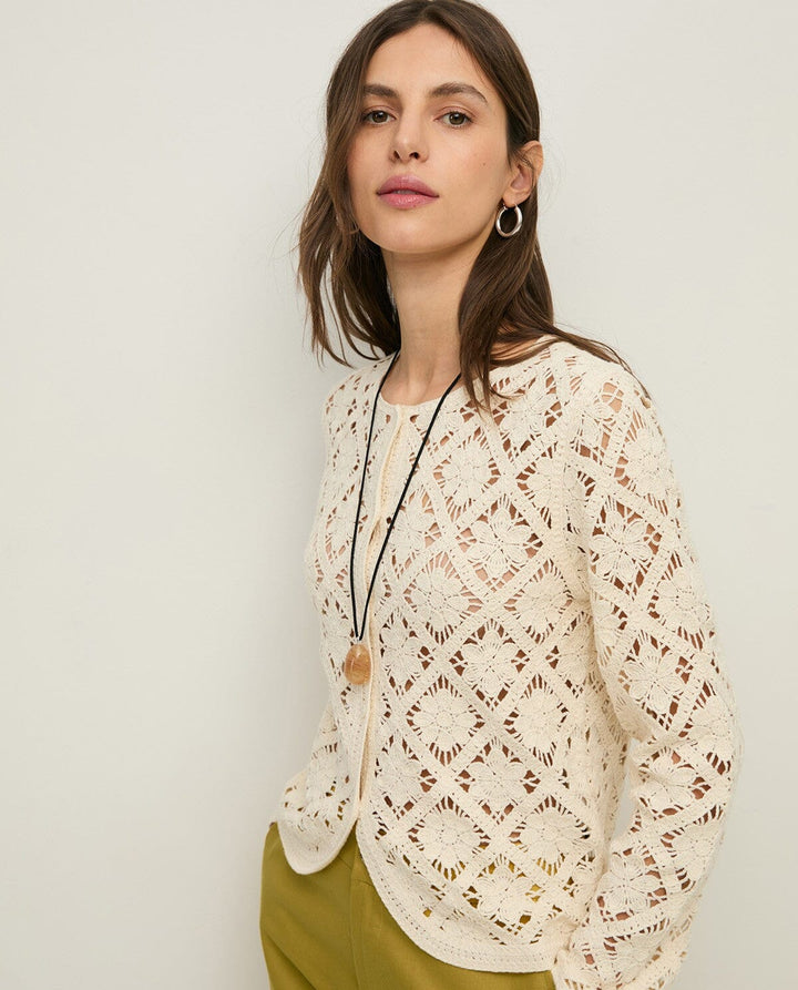 RITA CROCHET CARDIGAN Cardigan YERSE 